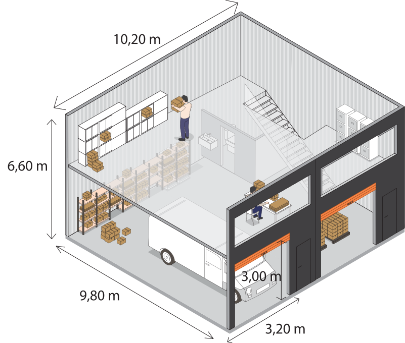 Local d'activités 192m²